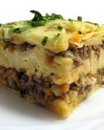 Запеканка из лаваша с фаршем