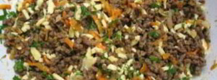 запеканка из лаваша с фаршем. Шаг 2