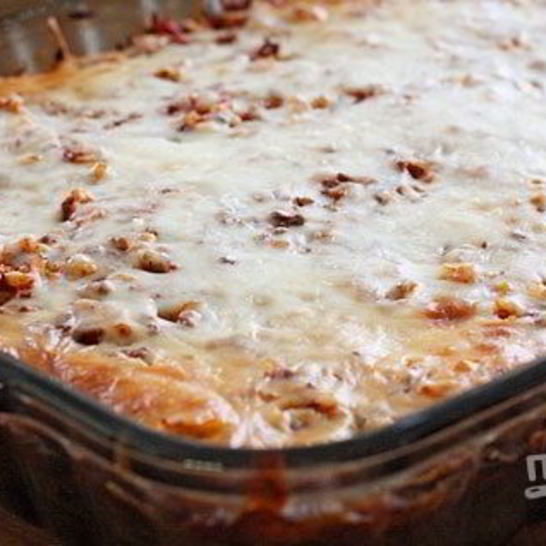 Рецепт запеканки из риса, капусты и фарша