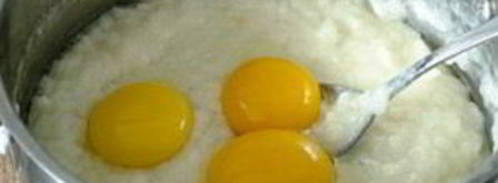 запеканка из рисовой молочной каши. Шаг 4