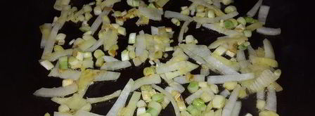 запеканка из стручковой фасоли с грибами. Шаг 2