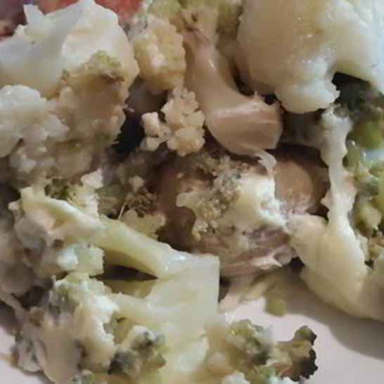 Рецепт запеканки из цветных капуст