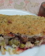 Запеканка из ветчины и картофеля