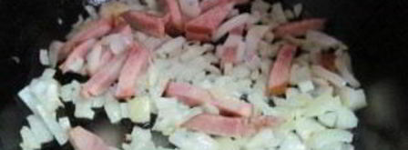 запеканка из ветчины и картофеля. Шаг 6