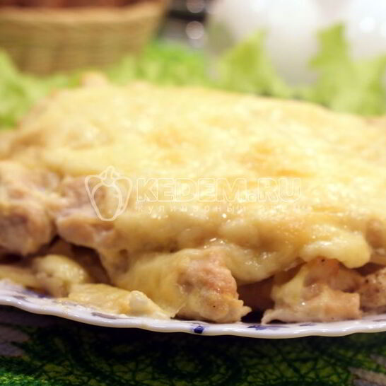 Рецепт запеканки картофельной с курицей
