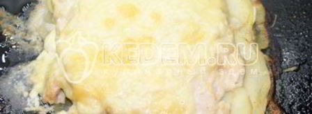 запеканка картофельная с курицей. Шаг 6