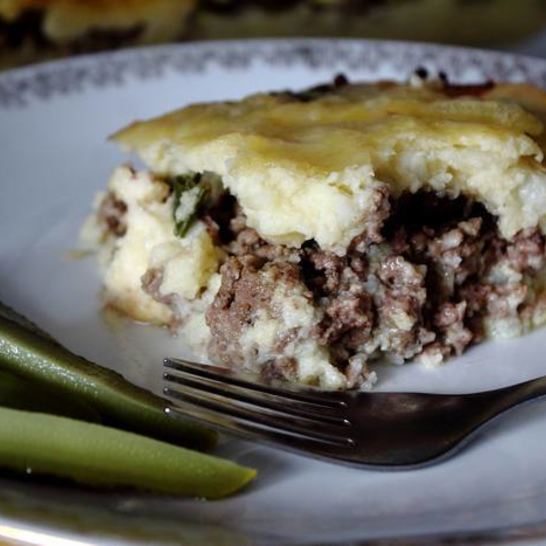 Рецепт запеканки картофельной с мясом