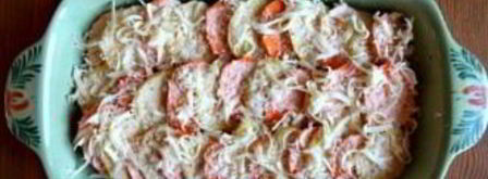 запеканка картофельная с тыквой. Шаг 2