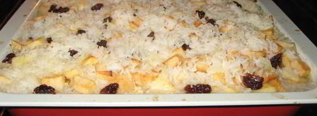 запеканка рисовая с тыквой, яблоками и изюмом. Шаг 6