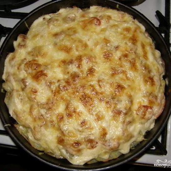 Рецепт запеканки с картошкой и курицей