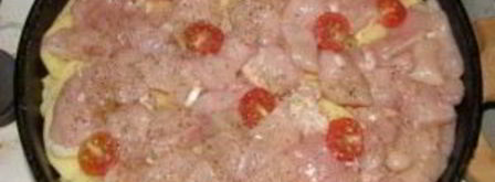 запеканка с картошкой и курицей. Шаг 4