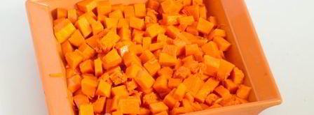 запеканка с тыквой, картофелем и шпинатом. Шаг 5