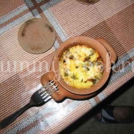 Рецепт запеканки тбилисури в горшочках