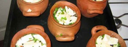 запеканка тбилисури в горшочках. Шаг 30