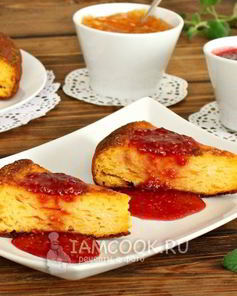 Запеканка творожно-тыквенная в мультиварке