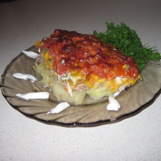 Рецепт запеканка вкусное лето