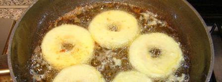 жареные яблоки в тесте. Шаг 2