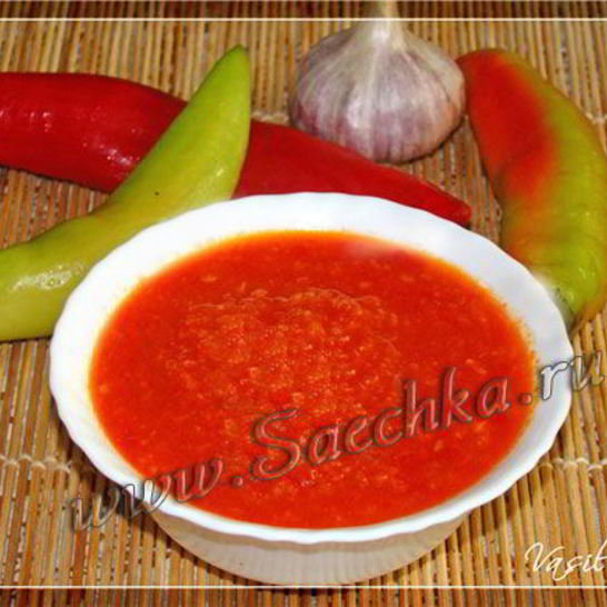 Рецепт аджики на зиму
