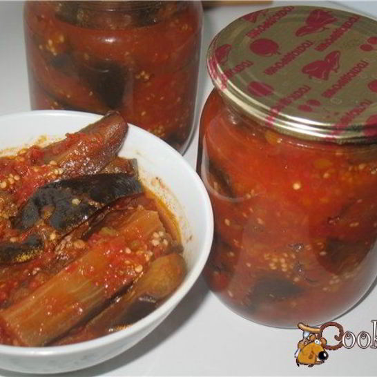 Рецепт баклажанов в аджике на зиму