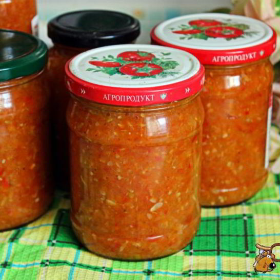 Рецепт кабачковой аджики