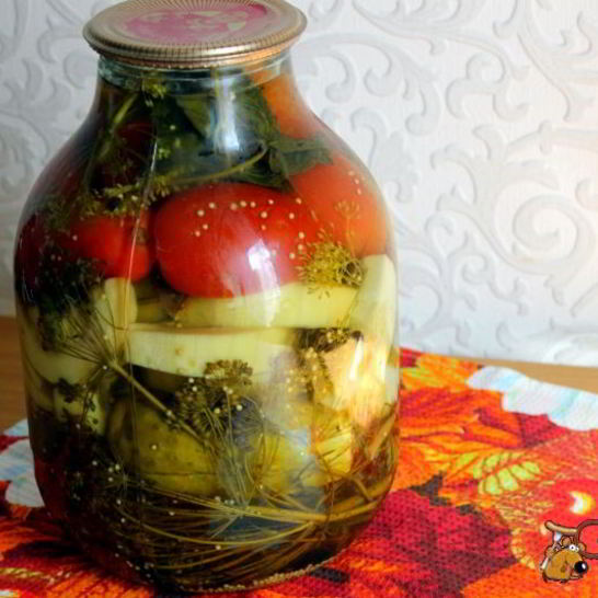 Рецепт ассорти из овощей на зиму