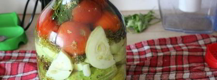 ассорти из овощей на зиму. Шаг 4