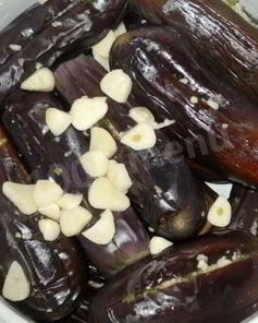 Баклажаны соленые с чесноком на зиму