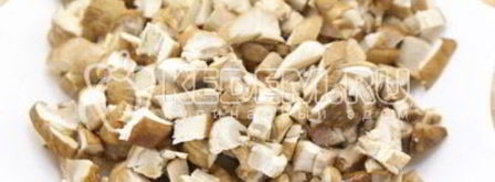 белые грибы на зиму. Шаг 3