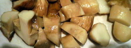 белые грибы замороженные на зиму. Шаг 3