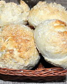 Булочки с джемом и штрейзелем