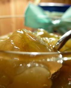 Джем из кабачков с изюмом, лимоном и имбирем