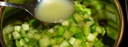 джем из кабачков с изюмом, лимоном и имбирем. Шаг 3