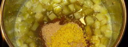 джем из кабачков с изюмом, лимоном и имбирем. Шаг 4