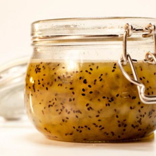 Рецепт джема из киви с медом