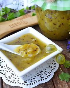 Джем из крыжовника с апельсином на зиму