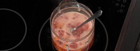 джем из персиков с лимоном. Шаг 2