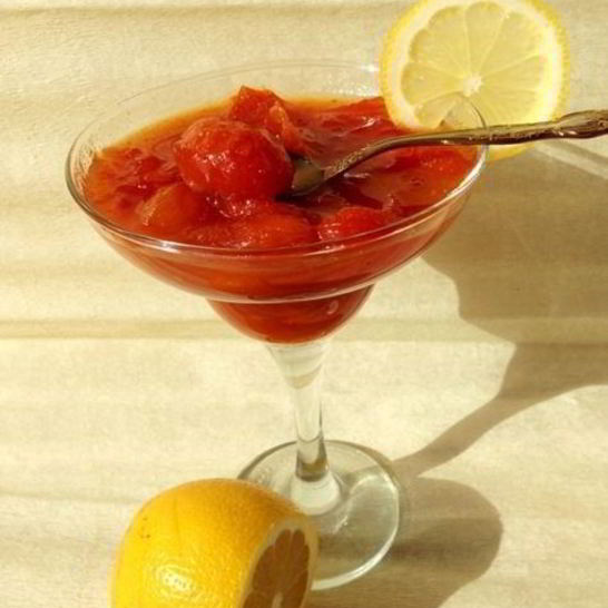 Рецепт джема из помидоров черри с лимоном и перчиком чили