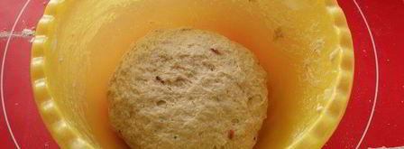 гугельхопф с джемом, миндалем и клюквой. Шаг 5