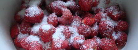 клубничный джем с ванилью и черным перцем. Шаг 3