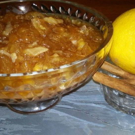 Рецепт лимонного джема с имбирем