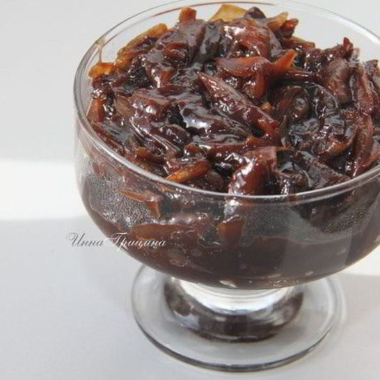 Рецепт лукового джема с шоколадом