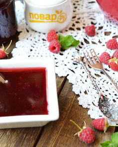 Малиновый джем без косточек