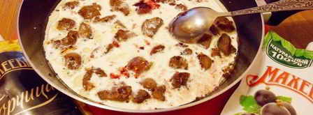 телячьи почки в соусе из горчицы и джема. Шаг 12