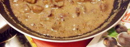 телячьи почки в соусе из горчицы и джема. Шаг 13