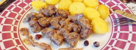 телячьи почки в соусе из горчицы и джема. Шаг 15