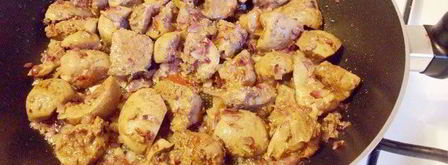 телячьи почки в соусе из горчицы и джема. Шаг 8