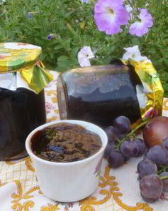 Виноградно-сливовый джем