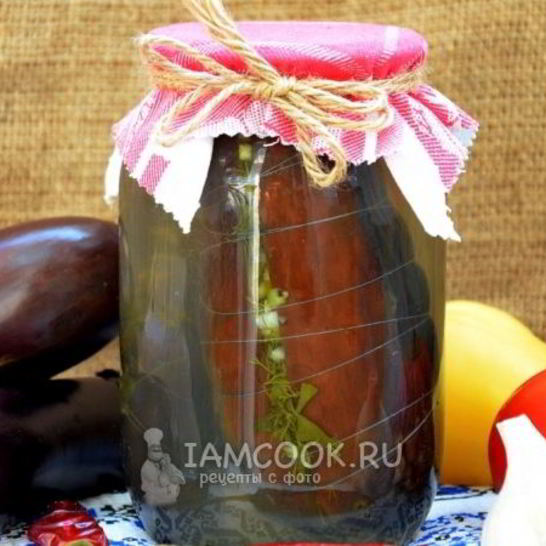 Рецепт фаршированных баклажанов на зиму