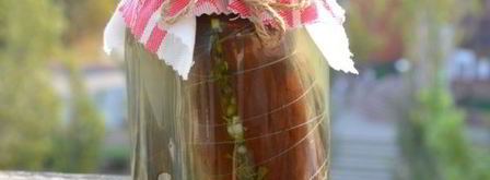 фаршированные баклажаны на зиму. Шаг 12