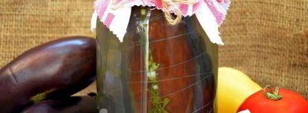 фаршированные баклажаны на зиму. Шаг 13